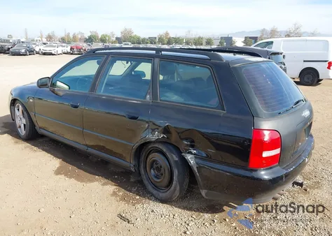 2000 Audi A4 1.8T Avant from USA, damaged, VIN WAUKC68D6YA149560